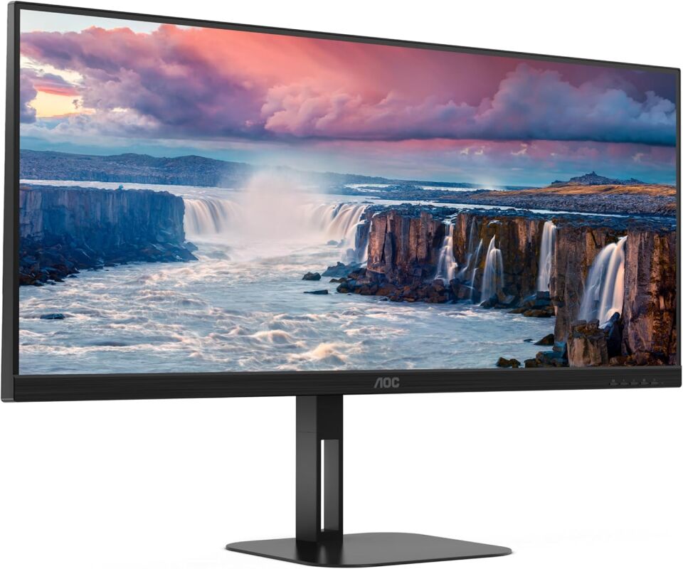 AOC 34'' U34V5C 1ms 100Hz WQHD HDMI DP Monitör(Ölü Pixel)