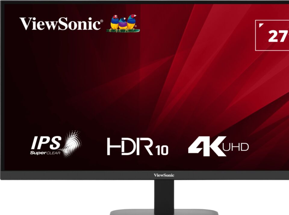 ViewSonic VA2708-­4K-­HD 27'' 4ms UHD 60Hz IPS Monitörü