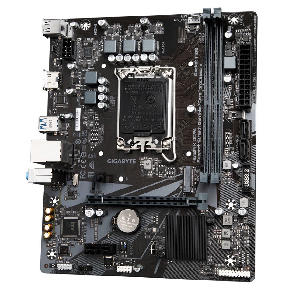 Gigabyte H610M-K Intel LGA1700 DDR4 Micro ATX Anakart