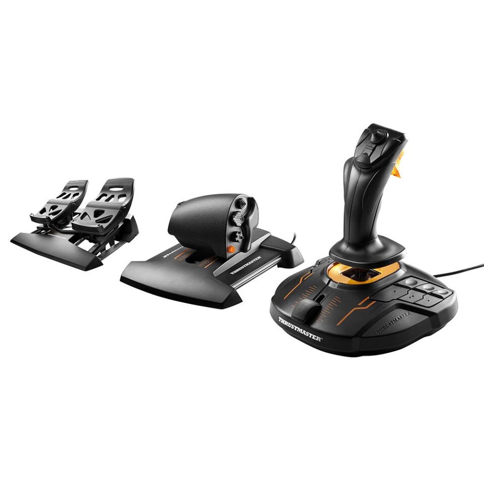 Thrustmaster T.16000M FCS TM-J2960782 Uçuş Simülasyon Seti