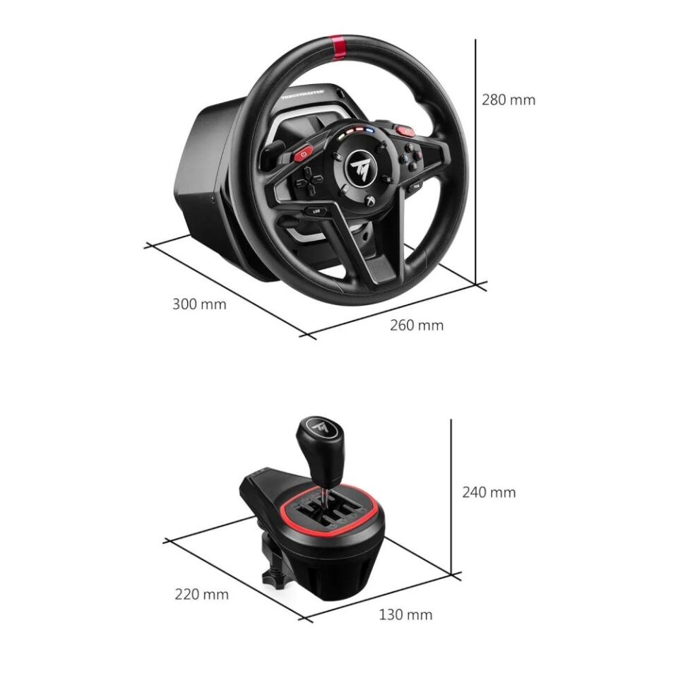 Thrustmaster PC ve Xbox T128-X TM-RW4460267 Shifter Direksiyon Seti