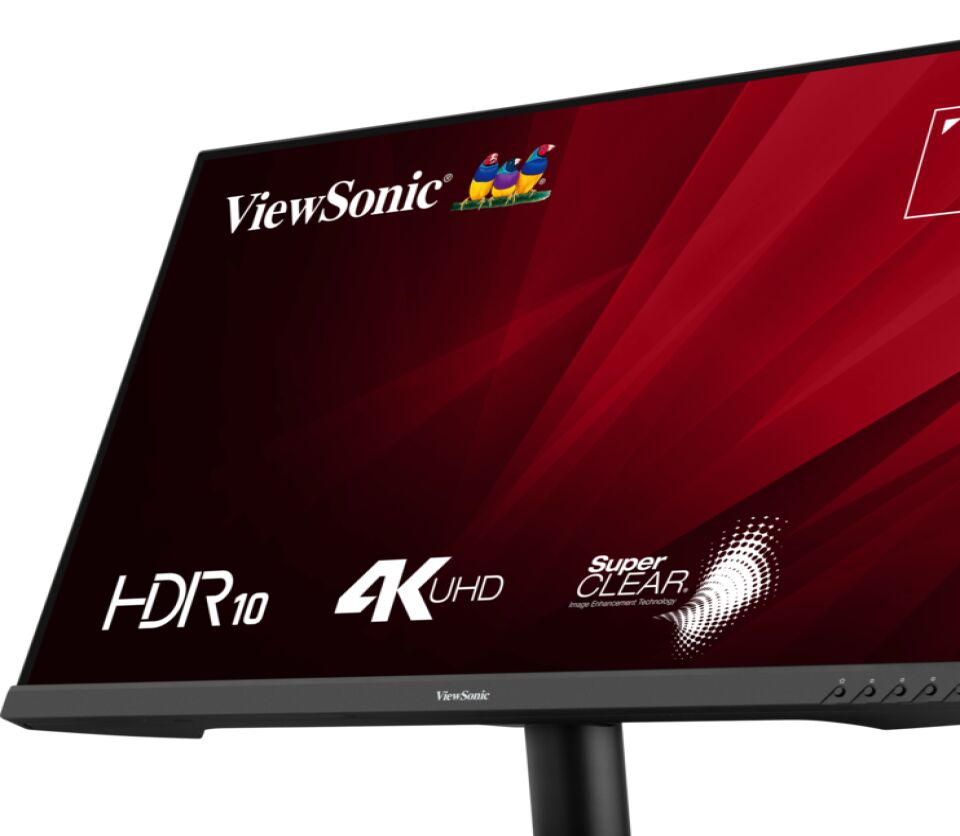 ViewSonic 32” VA3208-4K-HD 4Ms 60Hz UHD VA Panel 4K Monitor