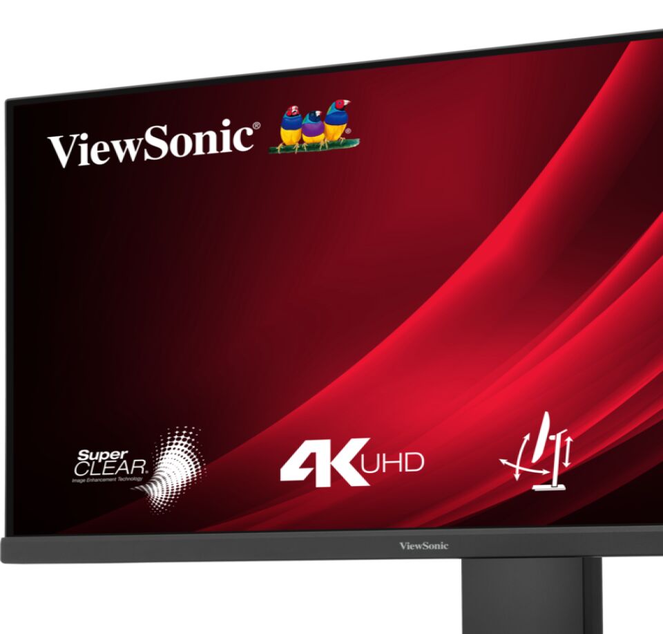 ViewSonic 32” VG3208-4K-HD 4Ms 60Hz UHD VA Panel 4K Yükseklik Ayarlı Monitor