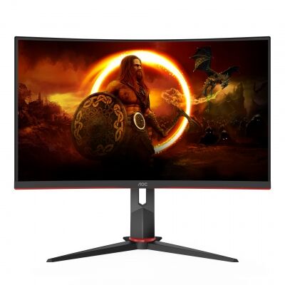 AOC 27'' CQ27G2S/BK 1MS 165HZ QHD Adaptive Sync HDR10 Curved Oyuncu Monitörü(Ölü Pixel)