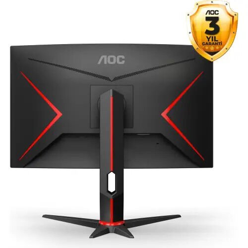 AOC 27'' CQ27G2SE/BK 1 ms 165 Hz 2K QHD VA Curved Oyuncu Monitörü(Ölü Pixel)