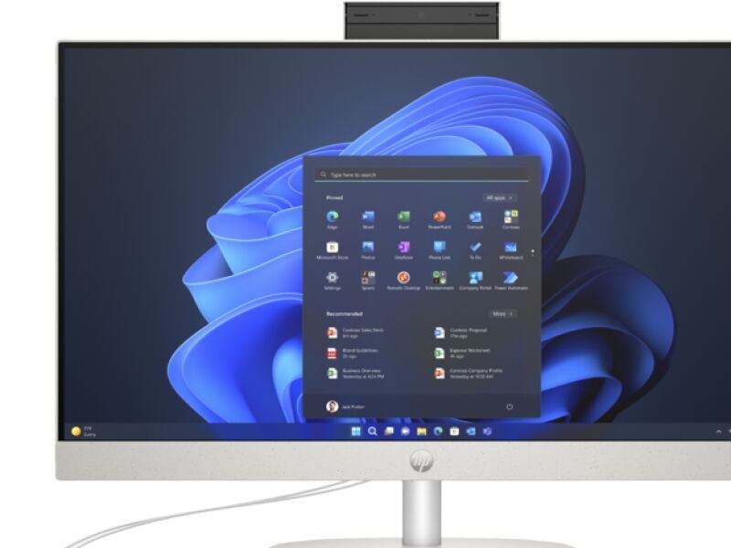 HP PROONE 240 G10 INTEL I5-1335U 8GB RAM 512GB SSD 23.8'' W11H A54THET BEYAZ ALL-IN ONE DESKTOP