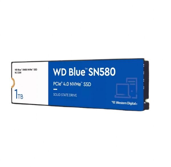 WD BLUE 2 TB  SN580 WDS200T3B0E PCI-Express 4.0 4150MB/s M.2 SSD