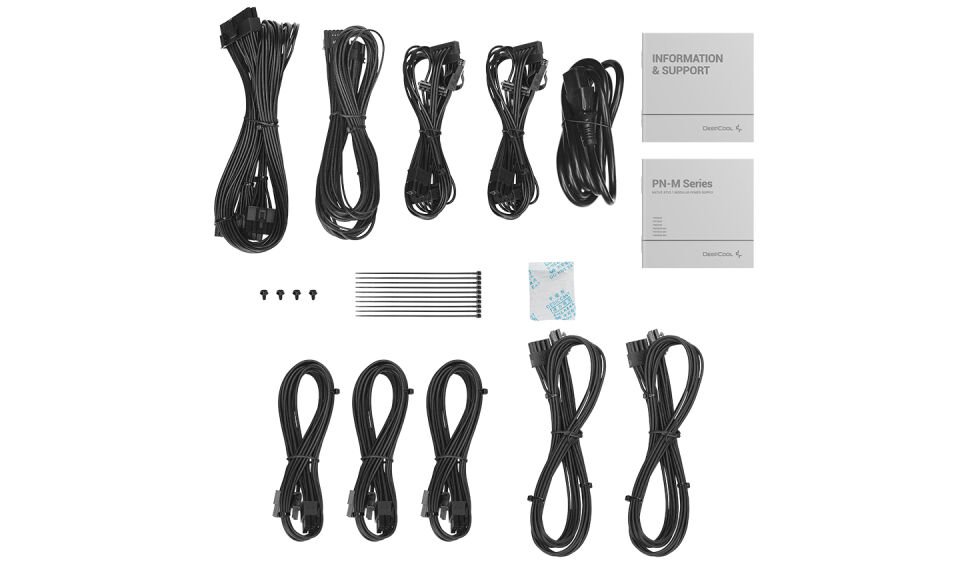 DeepCool 750W PN750M 80+ Gold Tam Modüler ATX 3.1 PCI-E 5.1 GEN5 Güç Kaynağı