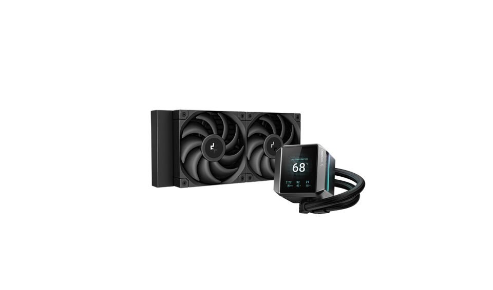 DeepCool MYSTIQUE LCD Ekranlı 240 mm İşlemci Sıvı Soğutucu