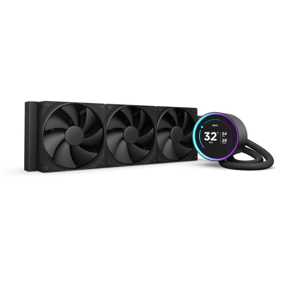 NZXT Kraken Elite RL-KN36E-B2 IPS LCD Ekranlı 360 mm Siyah İşlemci Sıvı Soğutucu