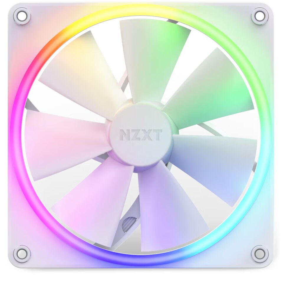 NZXT F140 RGB RF-R14SF-W1 140 mm Beyaz Kasa Fanı