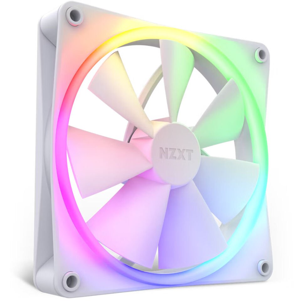 NZXT F140 RGB RF-R14SF-W1 140 mm Beyaz Kasa Fanı