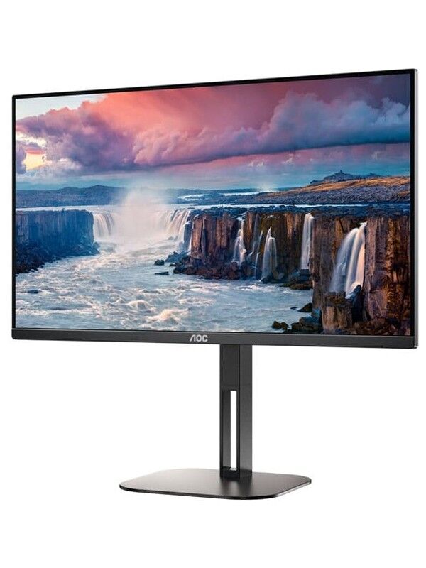 AOC 23.8'' 24V5C/BK 75Hz 1ms HDMI DP Type-C FHD FreeSync IPS Pivot Monitör