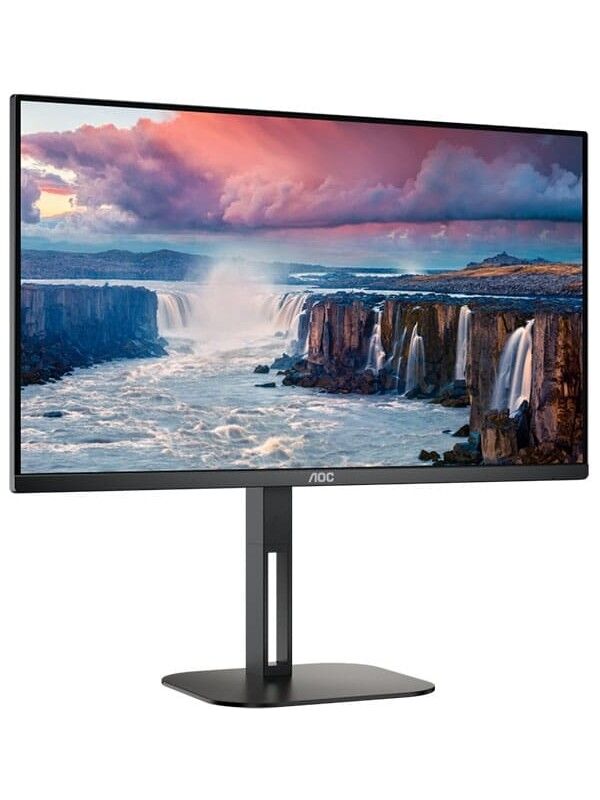 AOC 23.8'' 24V5C/BK 75Hz 1ms HDMI DP Type-C FHD FreeSync IPS Pivot Monitör