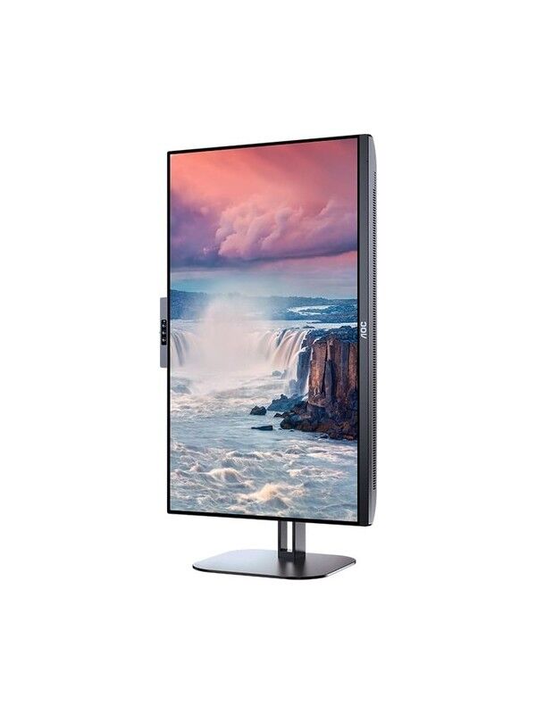 AOC 23.8'' 24V5CW/BK 1ms 75HZ HDMI DP Type-C FreeSync IPS FHD Pivot Monitör