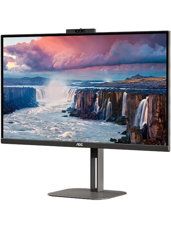 AOC 27'' Q27V5CW/BK 75Hz 1ms HDMI DP Type-C Pivot IPS Monitör