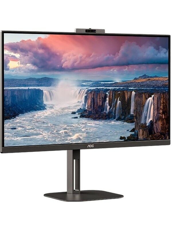 AOC 27'' Q27V5CW/BK 75Hz 1ms HDMI DP Type-C Pivot IPS Monitör