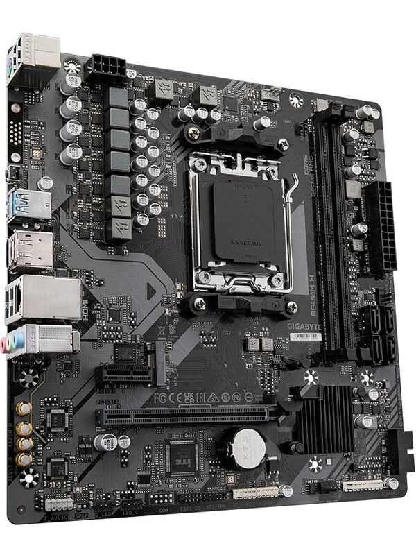 Gigabyte A620M H AMD A620 Soket AM5 DDR5 6400(OC)MHz mATX Anakart