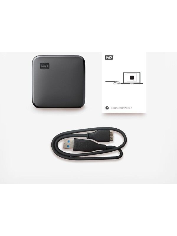 WD Elements SE 1TB WDBAYN0010BBK-WESN USB 3.0 Siyah Taşınabilir SSD Disk