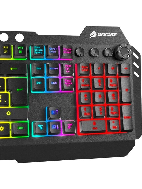 GameBooster GB-G25K Shock Rgb Membran Oyuncu Klavyesi