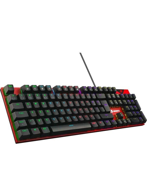 GameBooster GB-G44 Radiance Rainbow Red Switch Mekanik Oyuncu Klavyesi