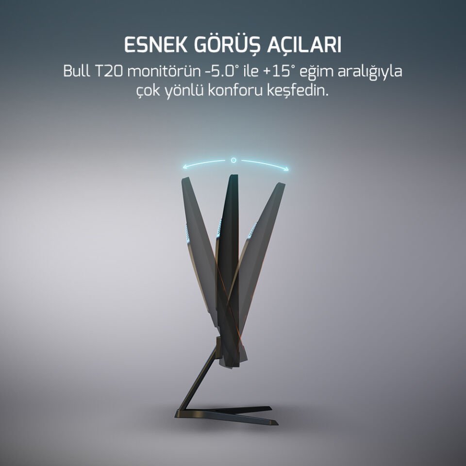 GamePower Bull T20 27'' 180Hz 0.5ms Fast IPS  FHD Gaming Monitör (Sıfır Ölü Piksel Garantili)
