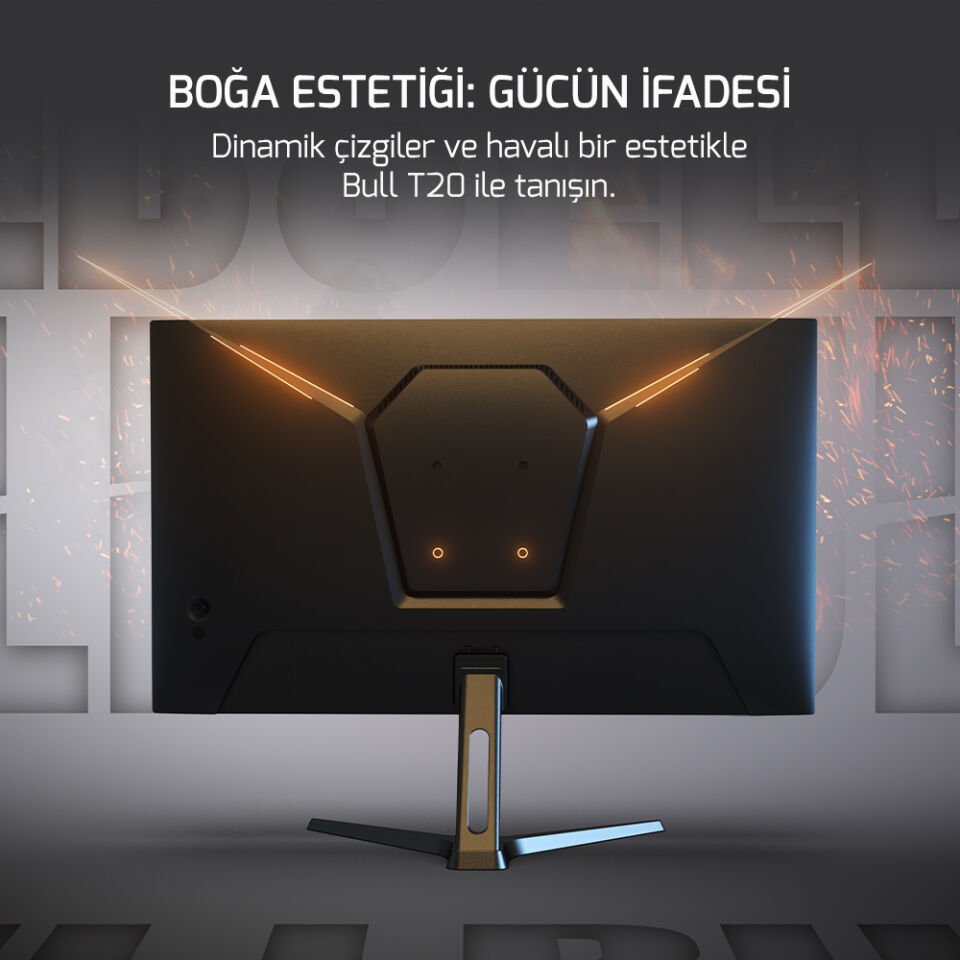 GamePower Bull T20 27'' 180Hz 0.5ms Fast IPS  FHD Gaming Monitör (Sıfır Ölü Piksel Garantili)