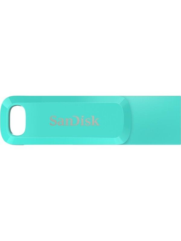 SANDISK Ultra Dual Drive Go 128GB Type-C USB 3.1 SDDDC3-128G-G46G Tiffany Green USB Bellek