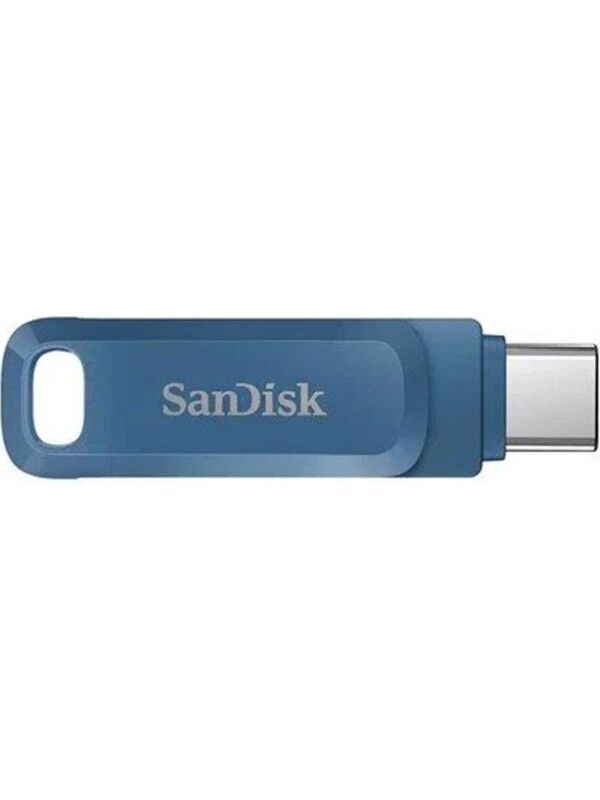 SANDISK Ultra Dual Drive Go 128GB Type-C USB 3.1 SDDDC3-128G-G46NB Navy Blue USB Bellek