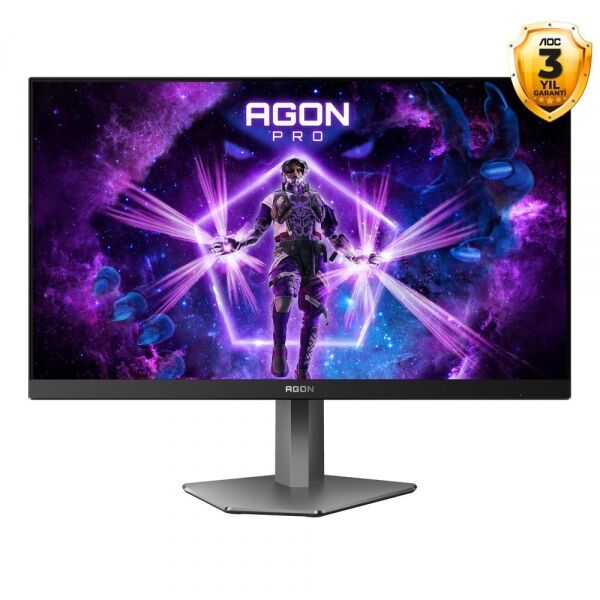 AOC AGON PRO 24.1'' AG246FK 540Hz 0.3ms Pivot Ultra-Fast TN Gaming Monitör (Ölü Pixel)