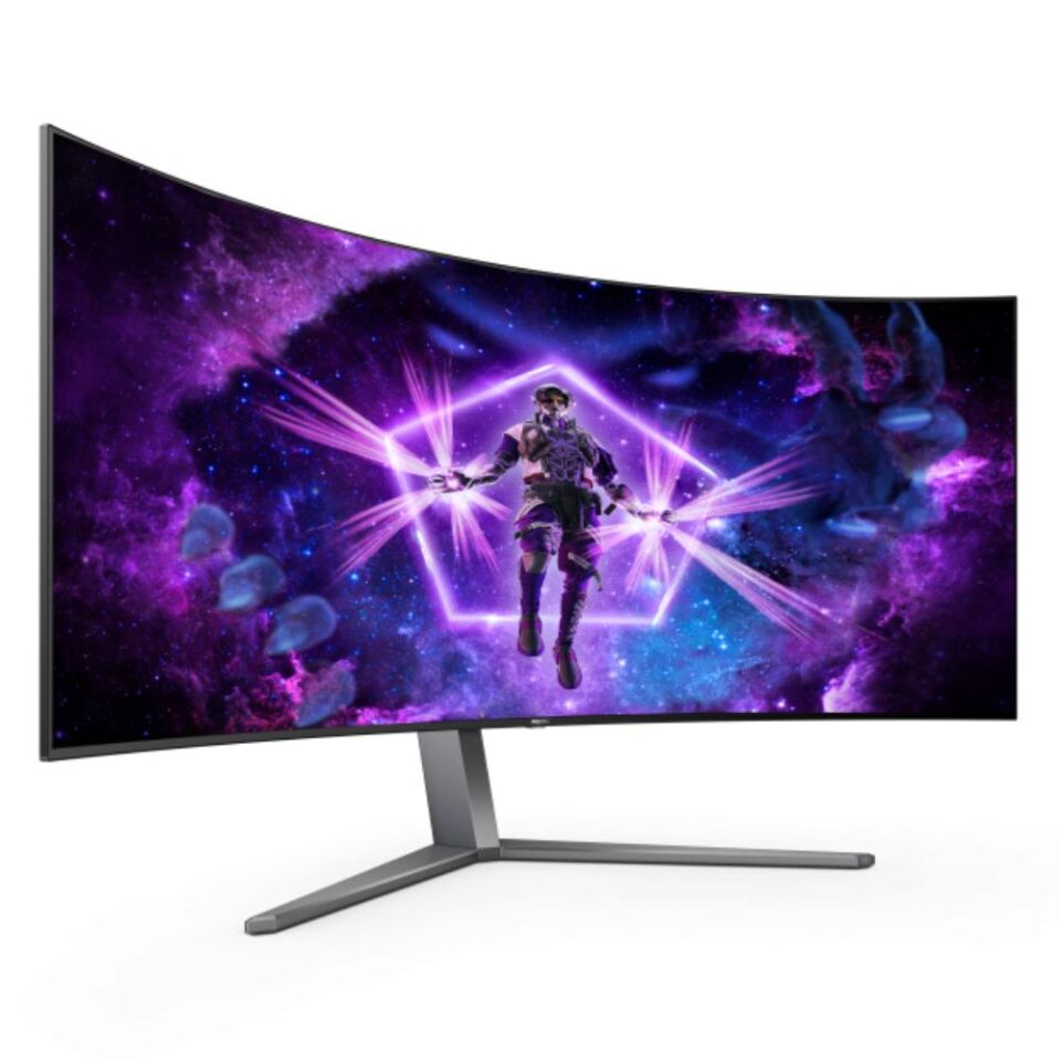 AOC AGON PRO AG456UCZD 44.5'' 240Hz 0.03ms HDMI DP USB-C 3.2 FreeSync Premium G-Sync HDR10 WQHD OLED Curved 800R Gaming Monitör