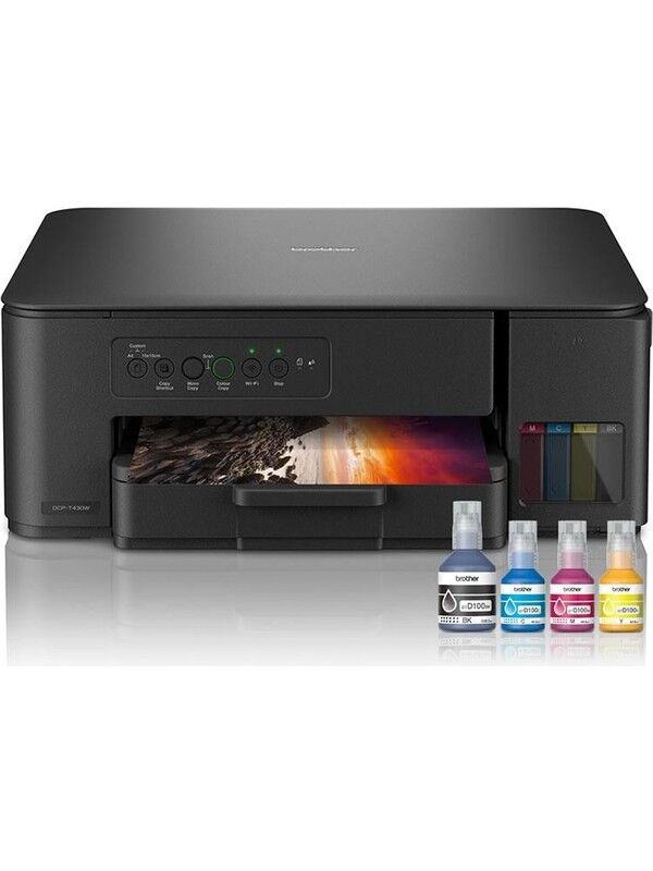Brother DCP-T430W Fotokopi Tarayıcı Wi-Fi Mürekkep Tanklı Yazıcı