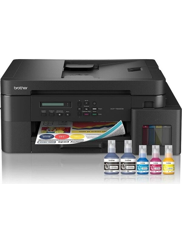 Brother DCP-T830DW Fotokopi Tarayıcı Wi-Fi Mürekkep Tanklı Yazıcı