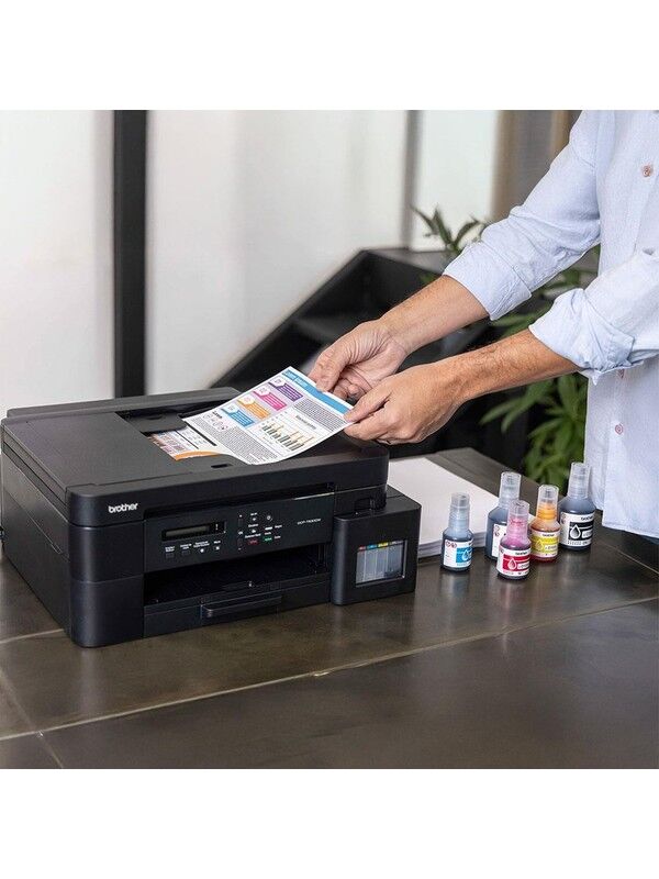 Brother DCP-T830DW Fotokopi Tarayıcı Wi-Fi Mürekkep Tanklı Yazıcı