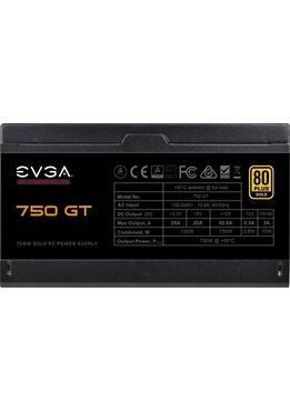 EVGA SuperNOVA GT 750W 80+ Gold Full Modüler 135mm Fanlı PSU