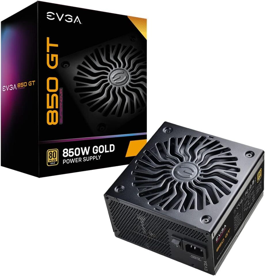 EVGA SuperNOVA GT 850W 80+ Gold Full Modüler 135mm Fanlı PSU