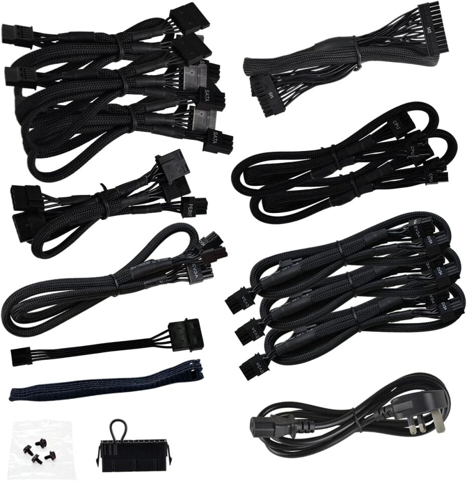 EVGA SuperNOVA GT 850W 80+ Gold Full Modüler 135mm Fanlı PSU