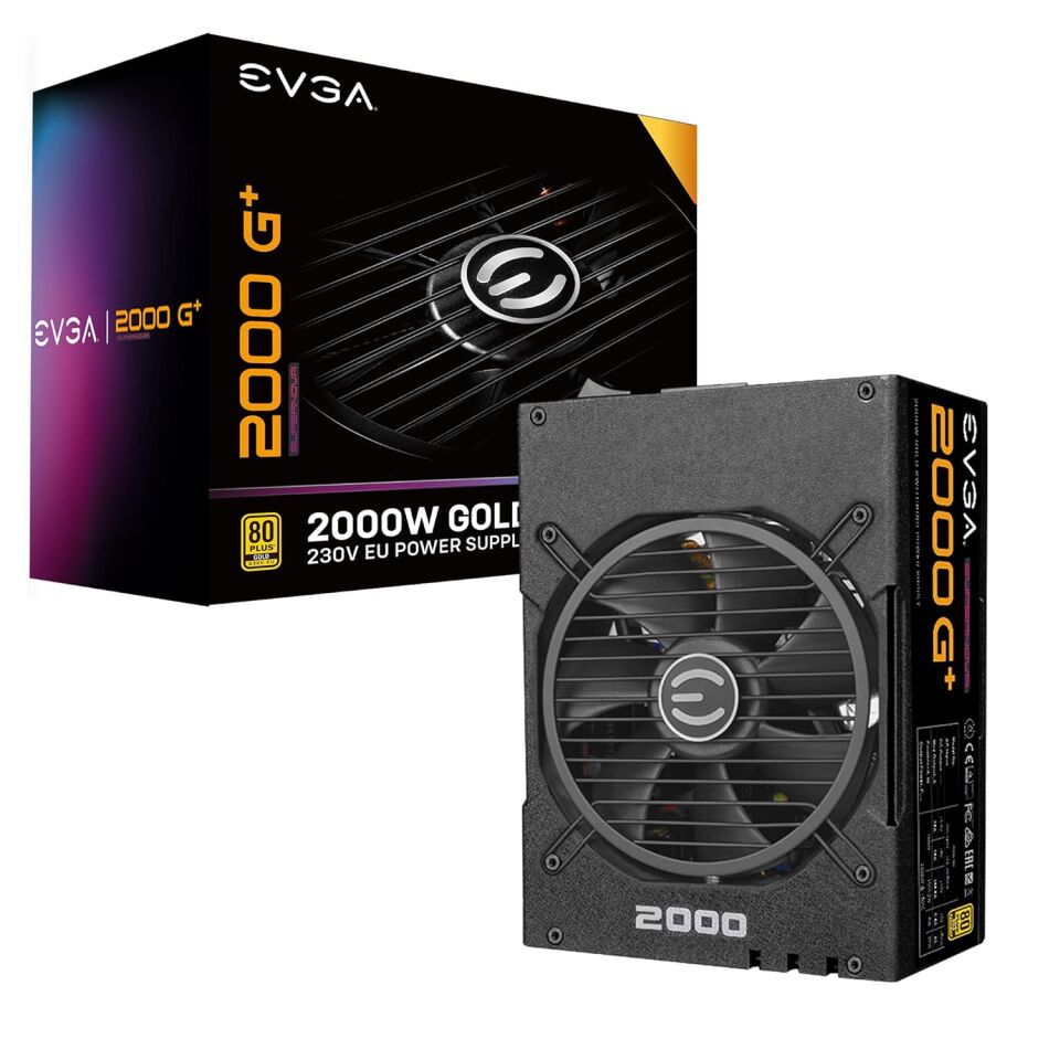 EVGA SuperNOVA G+ 2000W 80+ Gold Full Modüler 135mm Fanlı PSU