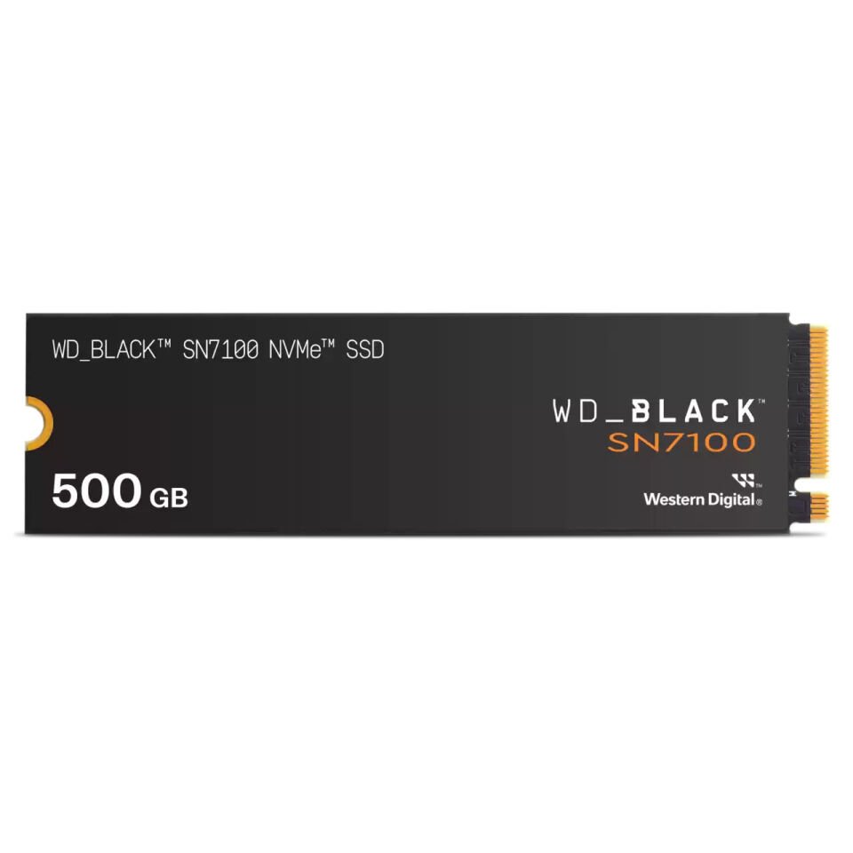 WD Black SN7100 500GB 6800-5800mb/s WDS500G4X0E M2 Nvme Gen4 Disk