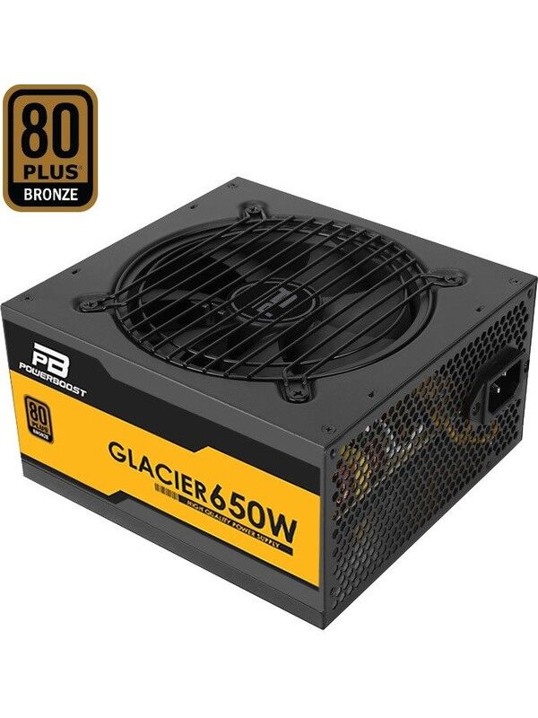 Power Boost BST-ATX650B Glacier 650W 80+ Bronze Modüler 12cm Fanlı ATX Power Supply