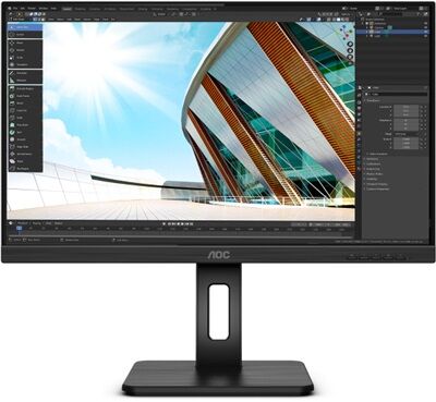 Aoc 23.8'' Q24P2Q 4ms 75hz HDMI DP Pivot 2K IPS Monitör