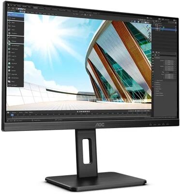 Aoc 23.8'' Q24P2Q 4ms 75hz HDMI DP Pivot 2K IPS Monitör