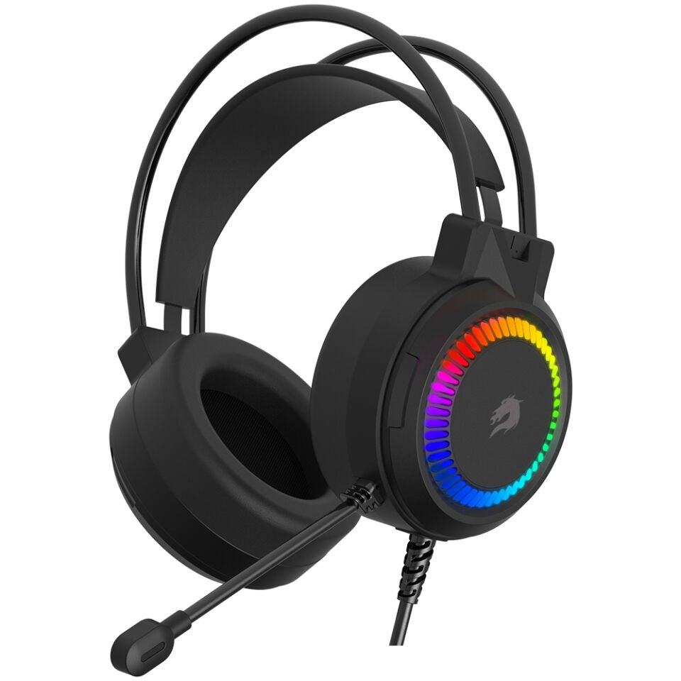 GameBooster H02B Hammer Siyah RGB Streo Oyuncu Kulaklığı