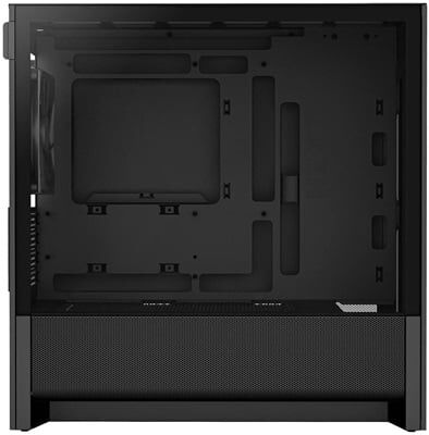 NZXT H3 Flow 2025 CC-H31FB-01 1 Fanlı mATX Siyah Bilgisayar Kasası