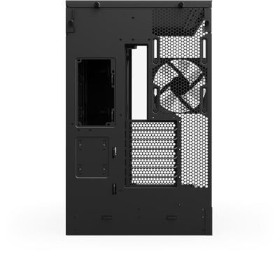 NZXT H9 Flow RGB+ 2025 CM-H92FB-P1 Dual-Chamber 7 RGB Fanlı ATX Siyah Bilgisayar Kasası