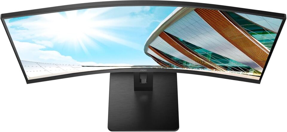 AOC CU34P2C 34'' 1 ms 100 Hz UWQHD Curved Pivot Type-C Adaptive-Sync Monitör