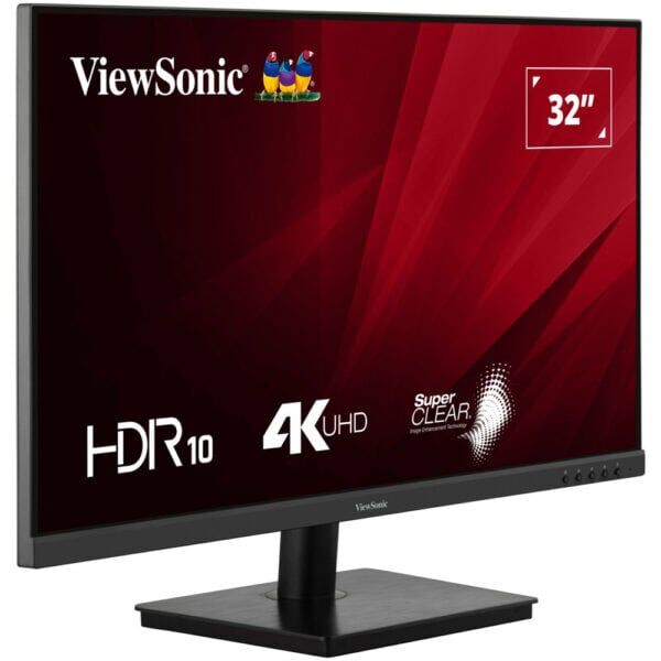 ViewSonic 32” VA3208-4K-HD 4Ms 60Hz UHD VA Panel 4K Monitor(Kutu Deforme)