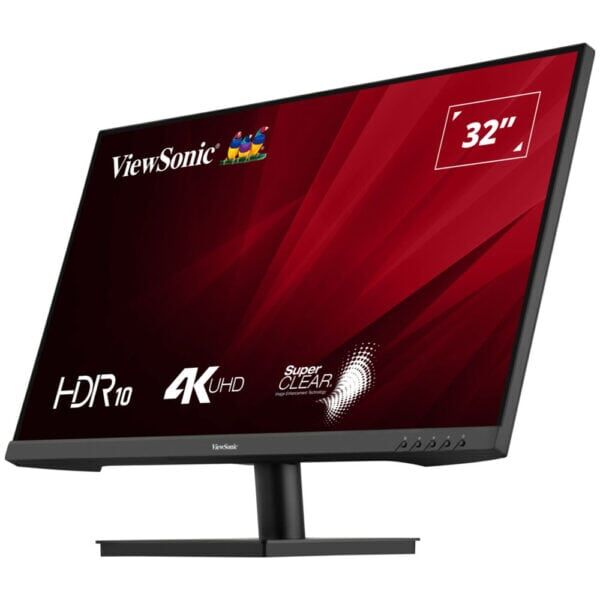 ViewSonic 32” VA3208-4K-HD 4Ms 60Hz UHD VA Panel 4K Monitor(Kutu Deforme)