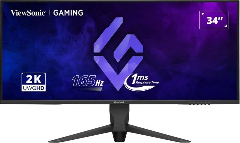 Viewsonic VX3480-2K-PRO 34'' WQHD 21:9 165Hz 1ms FreeSync Premium Gaming Monitor(Kutu Deforme)