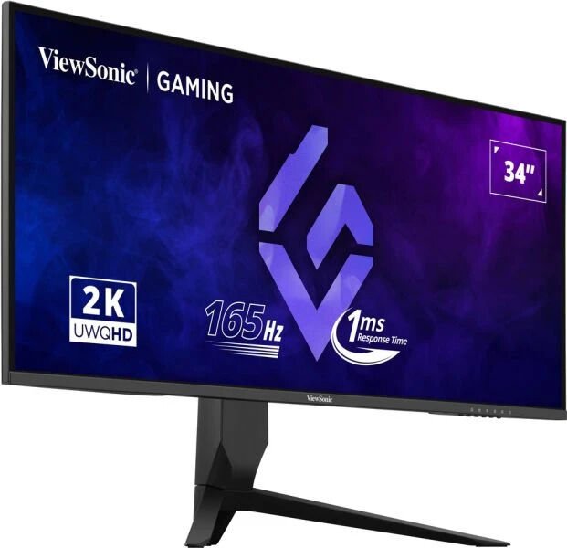 Viewsonic VX3480-2K-PRO 34'' WQHD 21:9 165Hz 1ms FreeSync Premium Gaming Monitor(Kutu Deforme)